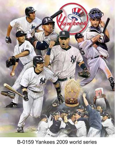 B-0159-Yankees 2009 World Series – Pix To Last