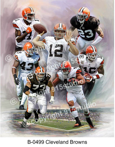 B-0499-Cleveland Browns – Pix To Last