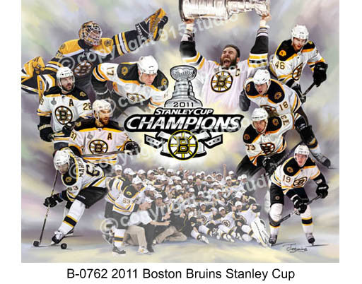 B-0762-2011 Boston Bruins Stanley Cup