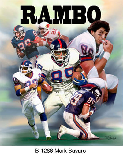 Mark Bavaro  Giants football, New york giants football, Ny giants football