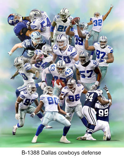 B-1388-Dallas Cowboys Defense – Pix To Last