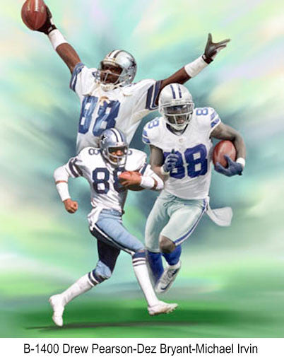 B-1400-Drew Pearson-Dez Bryant-Michael Irvin