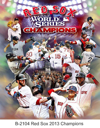 B-2104 Red Sox 2013 Champions