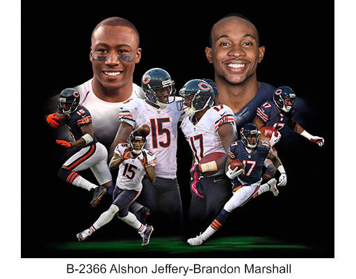 B-2366-Alshon Jeffery-Brandon Marshall